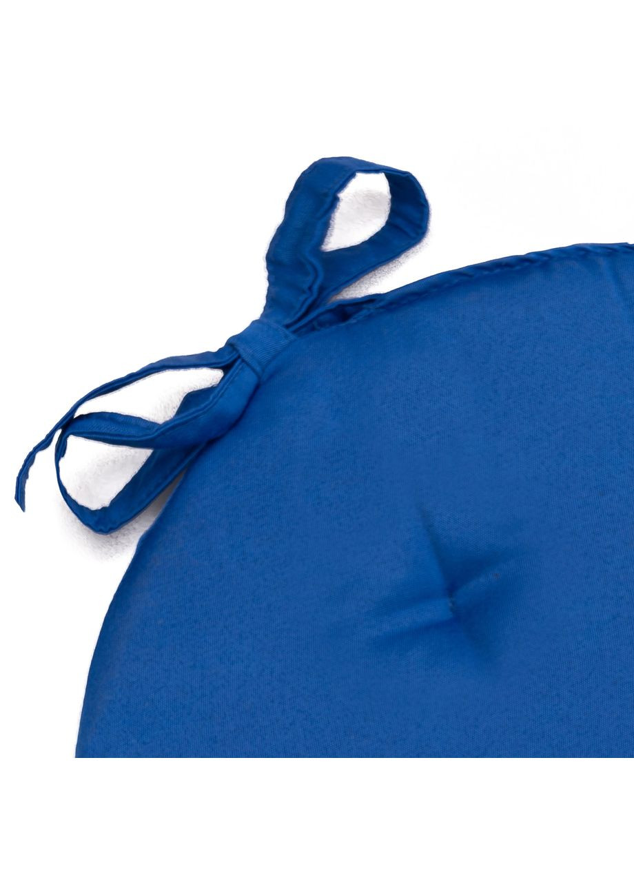 Подушки для стула и кресла Ø 40х3 см синий No Brand (324829777)