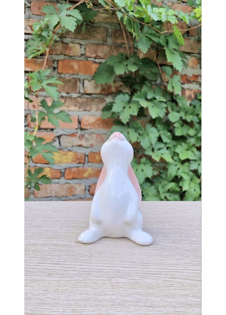 Декоративная керамическая статуэтка Зайчик Гармоника No Brand (362669749)