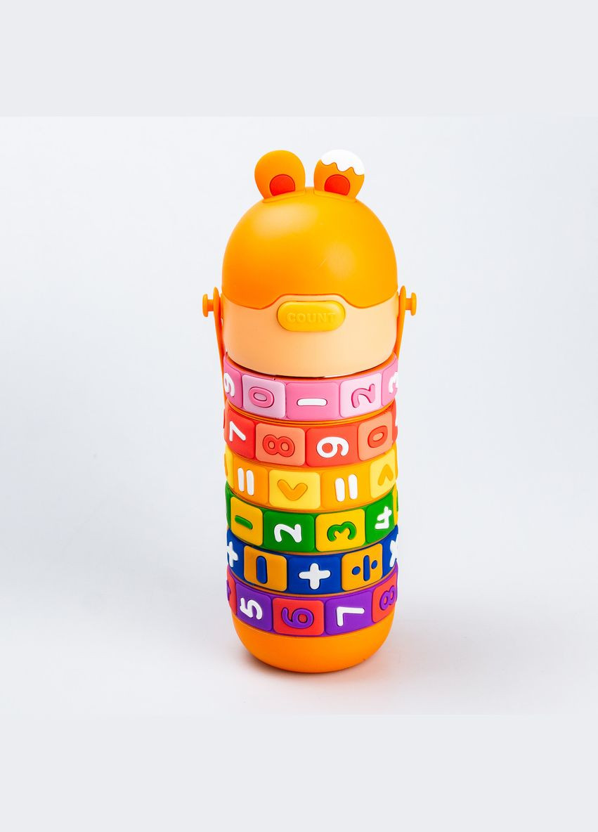 Термос детский интерактивный 430 мл с цифрами Happy Life (315636649)