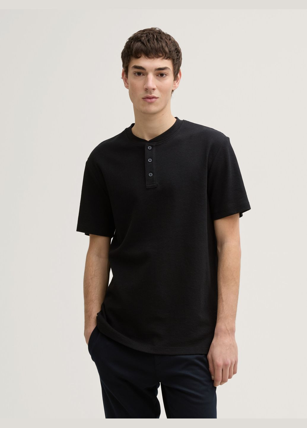 Чорна футболка Tom Tailor