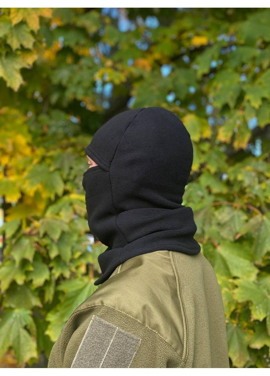 MorningStar флісова балаклава чорна чорний фліс виробництво -