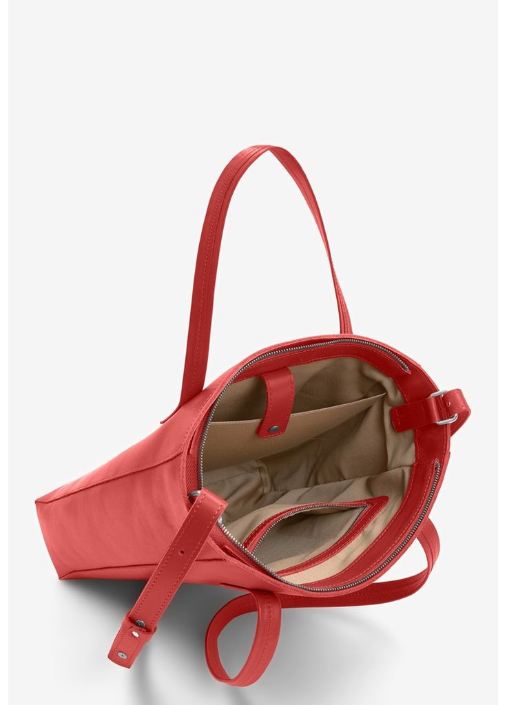 Кожаный шоппер Nancy красный The Wings (348358592)