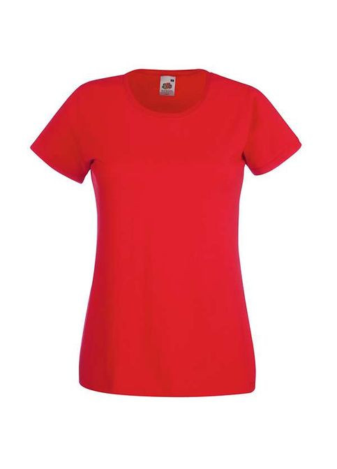 Футболка женская Valueweight lady-fit Красный (0613720402XL) Fruit of the Loom - (315938016)