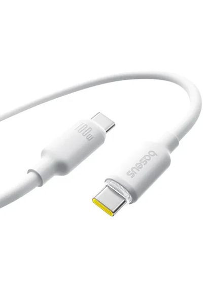 PD кабель Foamed Silicone Type-C to Type-C 100W 1m E0426701 Baseus (372011362)