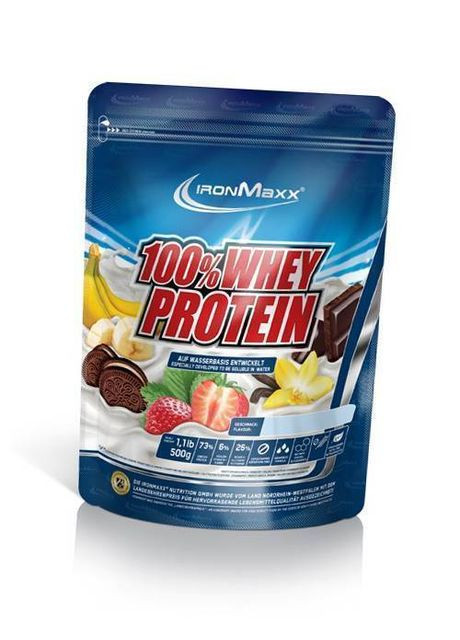 Сироватковий Протеїн, 100% Whey Protein, 500г (пакет) Білий шоколад (29083009) Ironmaxx (322724615)