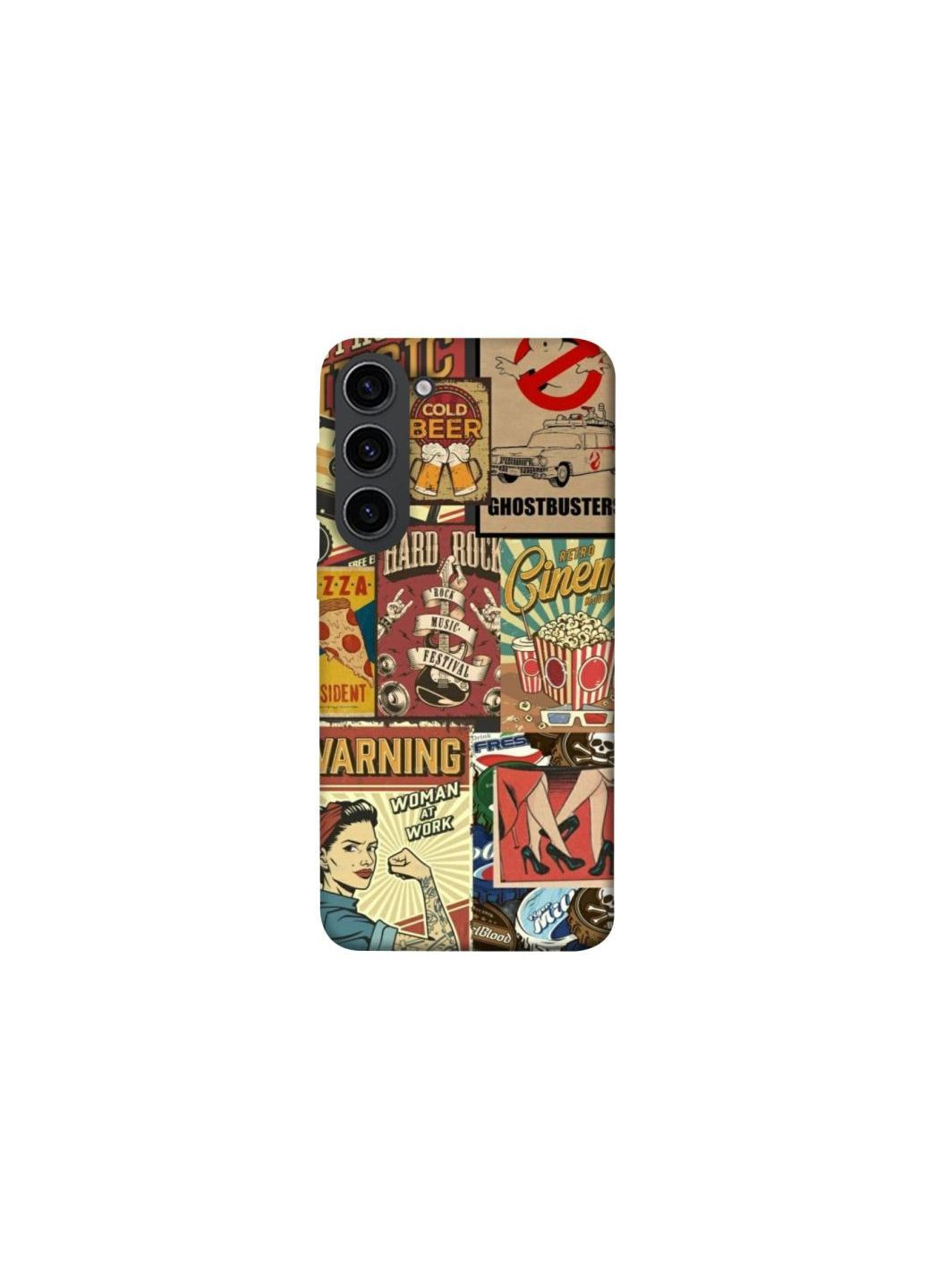 Чохол на Samsung Galaxy S23 Retro collage ver.2 Frontalka (354221745)