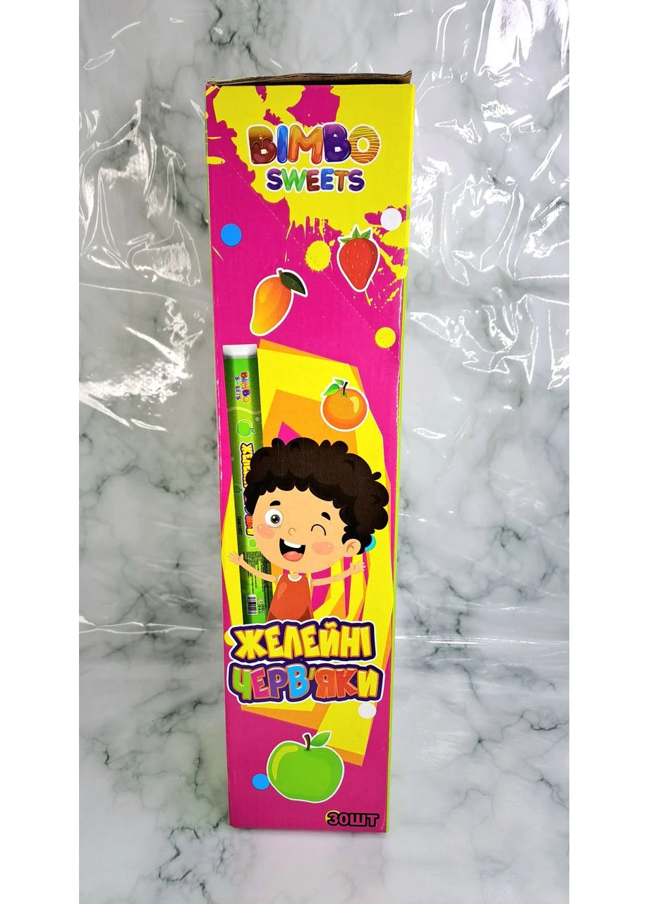 Желе "Желейные Червяки" 30 штук Candy (375497726)