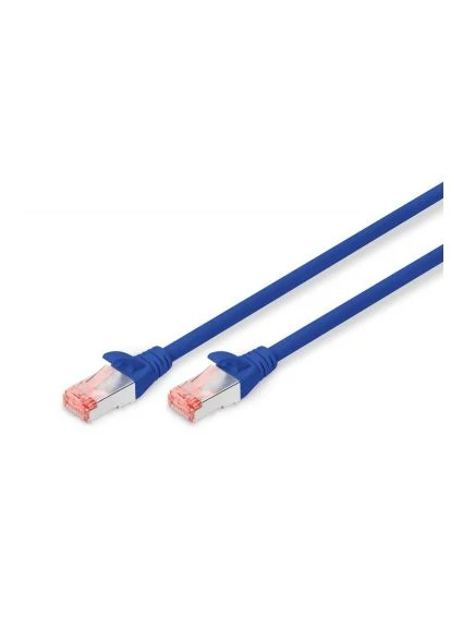 Патч-корд (DK-1644-020/B) Digitus 2м, CAT 6 S-FTP, AWG 27/7, LSZH, blue (401039808)