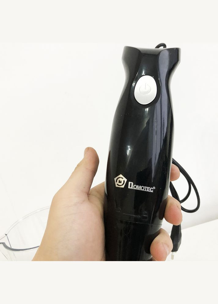 Блендер MS-5105 400 Вт зі склянкою, гарний занурювальний блендер для дому, електричний блендер Domotec (364666101)