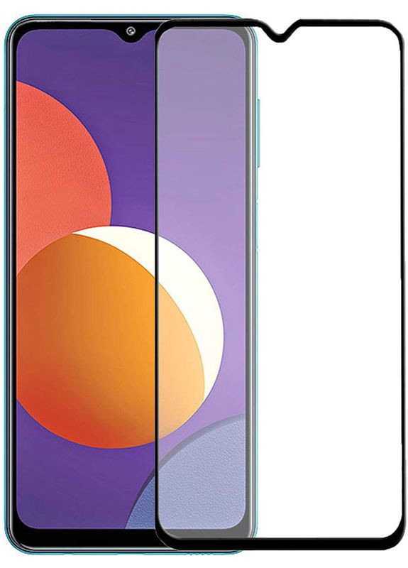 Защитное стекло 9D Ceramics Pmma Glass Samsung Galaxy M12/A71 Black Toto (298992789)