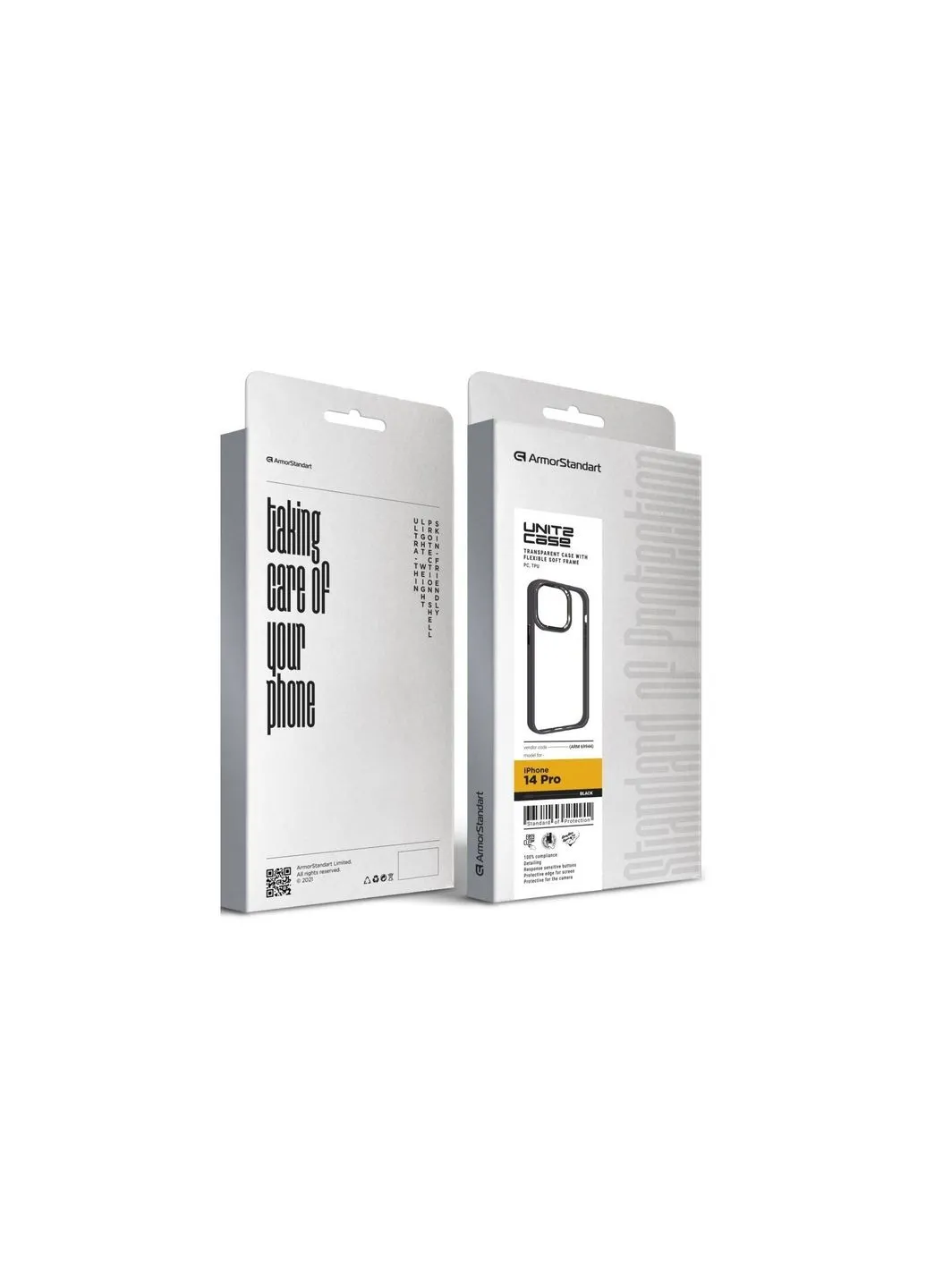 Чохол до мобільного телефона (ARM69944) ArmorStandart UNIT2 Apple iPhone 14 Pro Black (326594755)