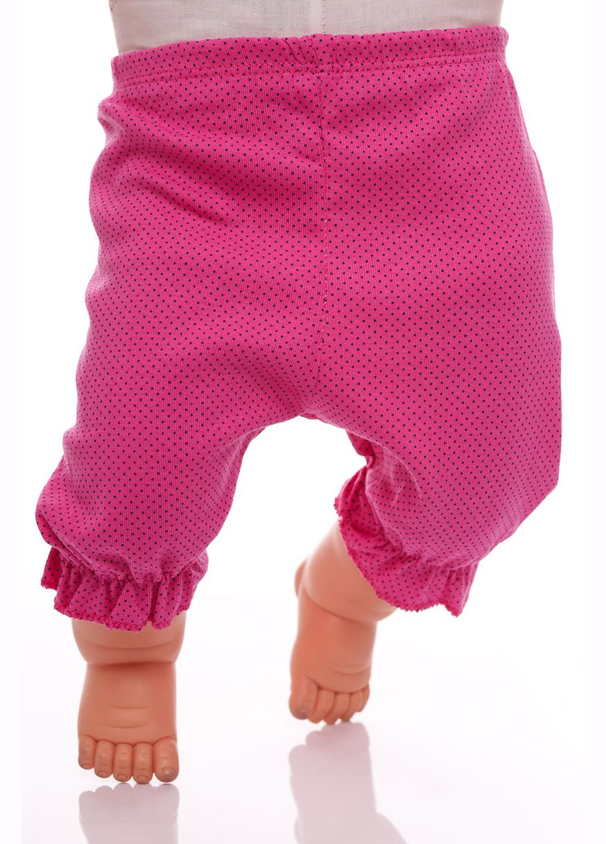 Комбинированный летний костюм летний для девочки трикотажный китти розовый 80 см (32272) BABYKROHA