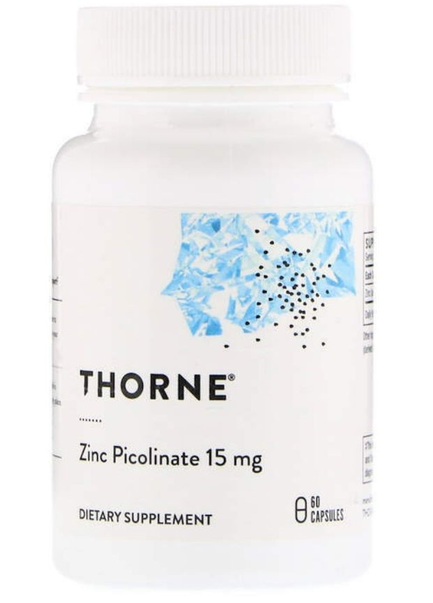 Цинка пиколинат 15мг Thorne Zinc Picolinate 60 капс Thorne Research (361081117)