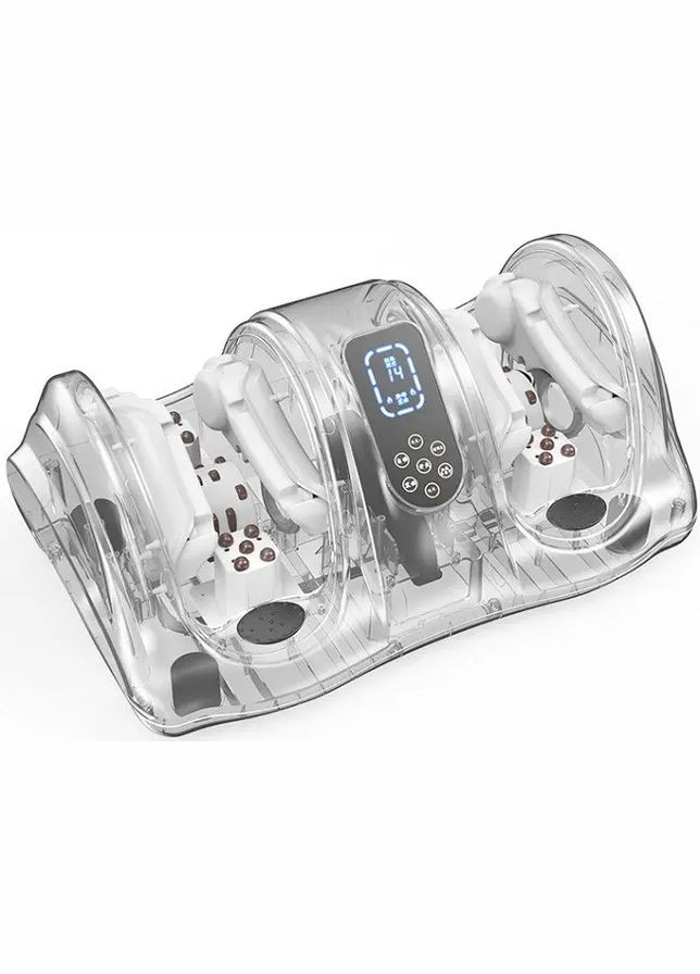 Масажер для ніг (роликовий, компресійний масаж, вібрація, прогрів) АМ-04 Золотистий BenBo (361268393)