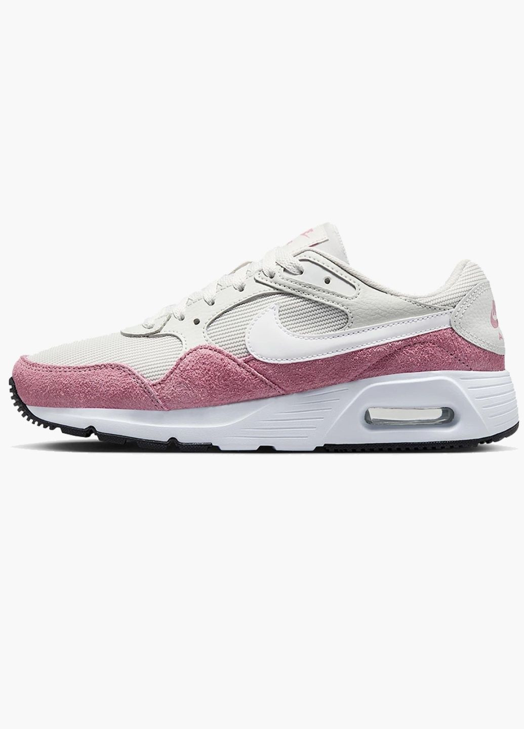 Білі кросівки чоловічі air max sc white/pink hm9452-001 Nike