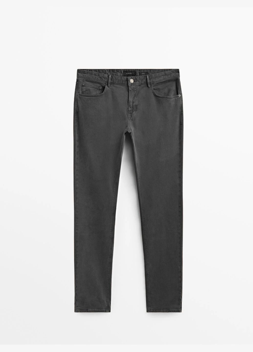 Серые демисезонные джинсы slim fit Massimo Dutti