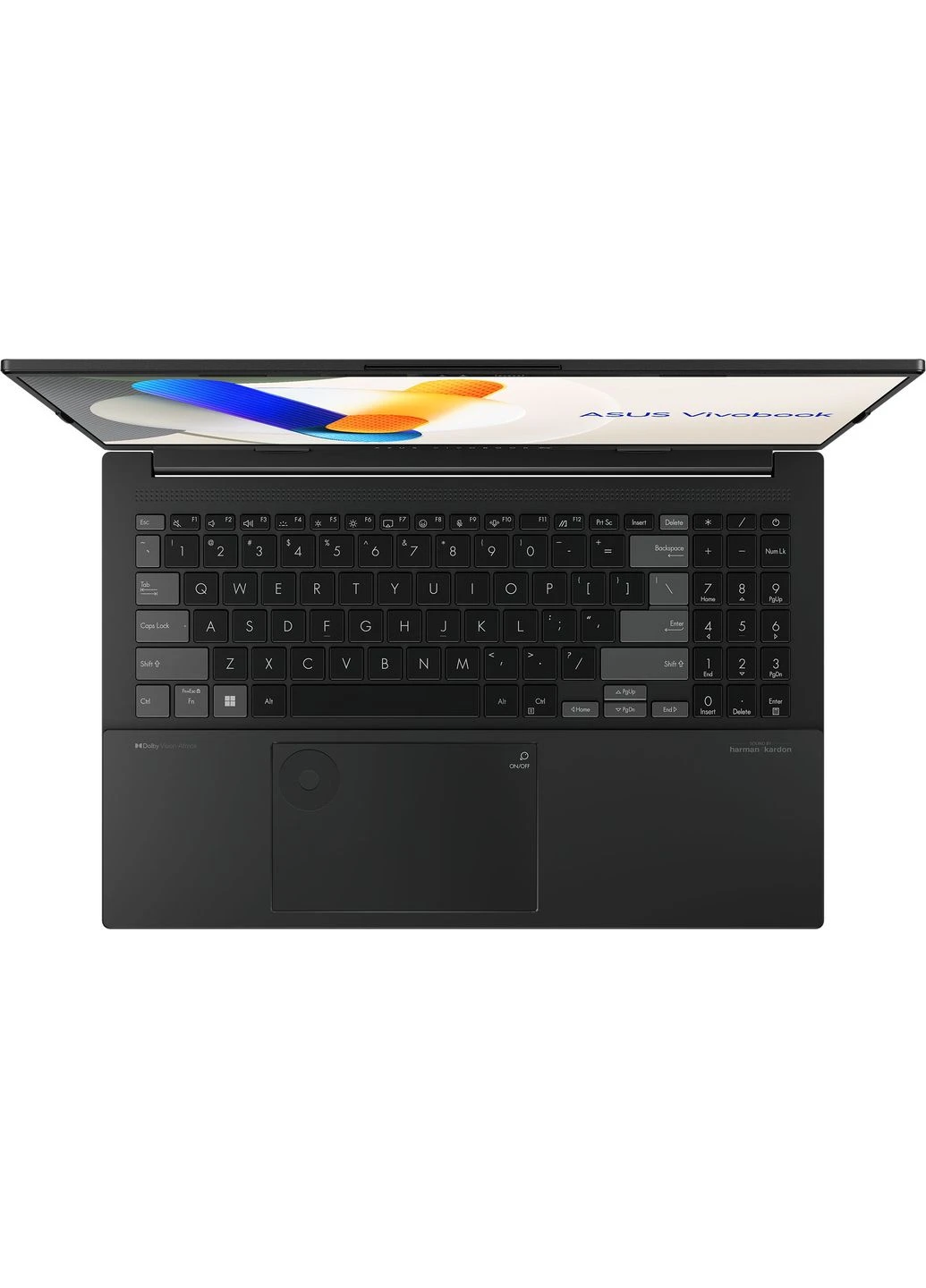 Ноутбук Vivobook Pro 15 N6506MVMA001 15.6" 3K OLED, Intel Ultra 7 155H, 16GB, F1TB, NVD4060-8, NoOS, Серый Asus (314776121)