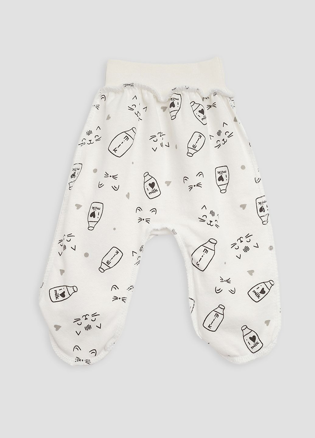 Dexters повзунки для дівчинки колір молочний цб-00259245 молочний футер виробництво - Україна