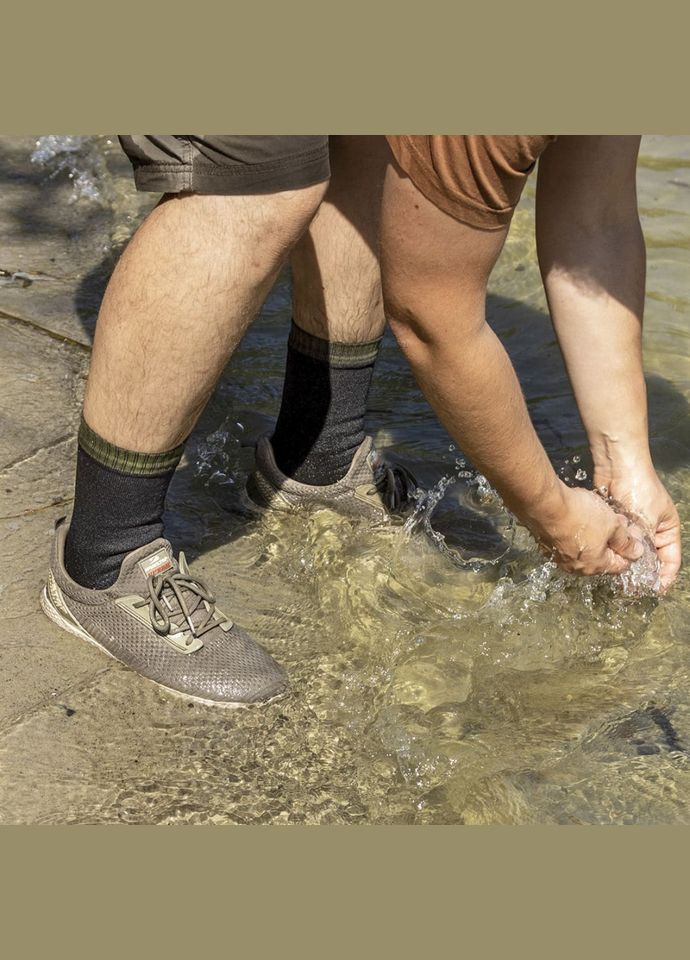 Шкарпетки водонепроникні Thermlite, p-p S, з зеленою смужкою DexShell (353505148)