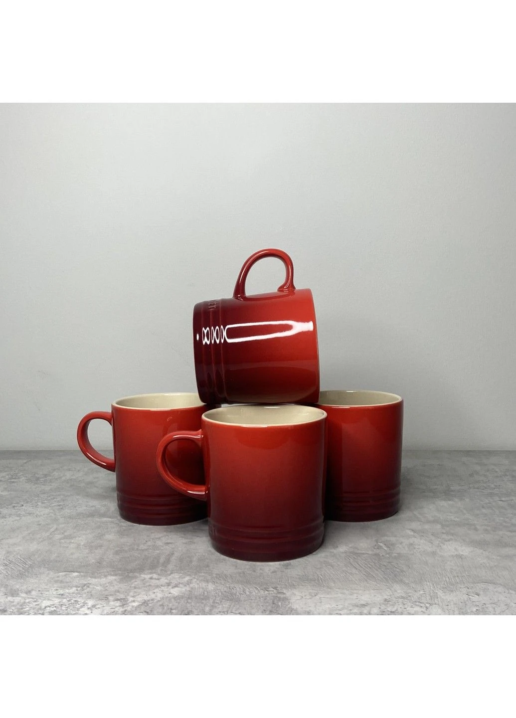 Набір із 4 чашок для чаю Cerise 350 мл Le Creuset (342103268)