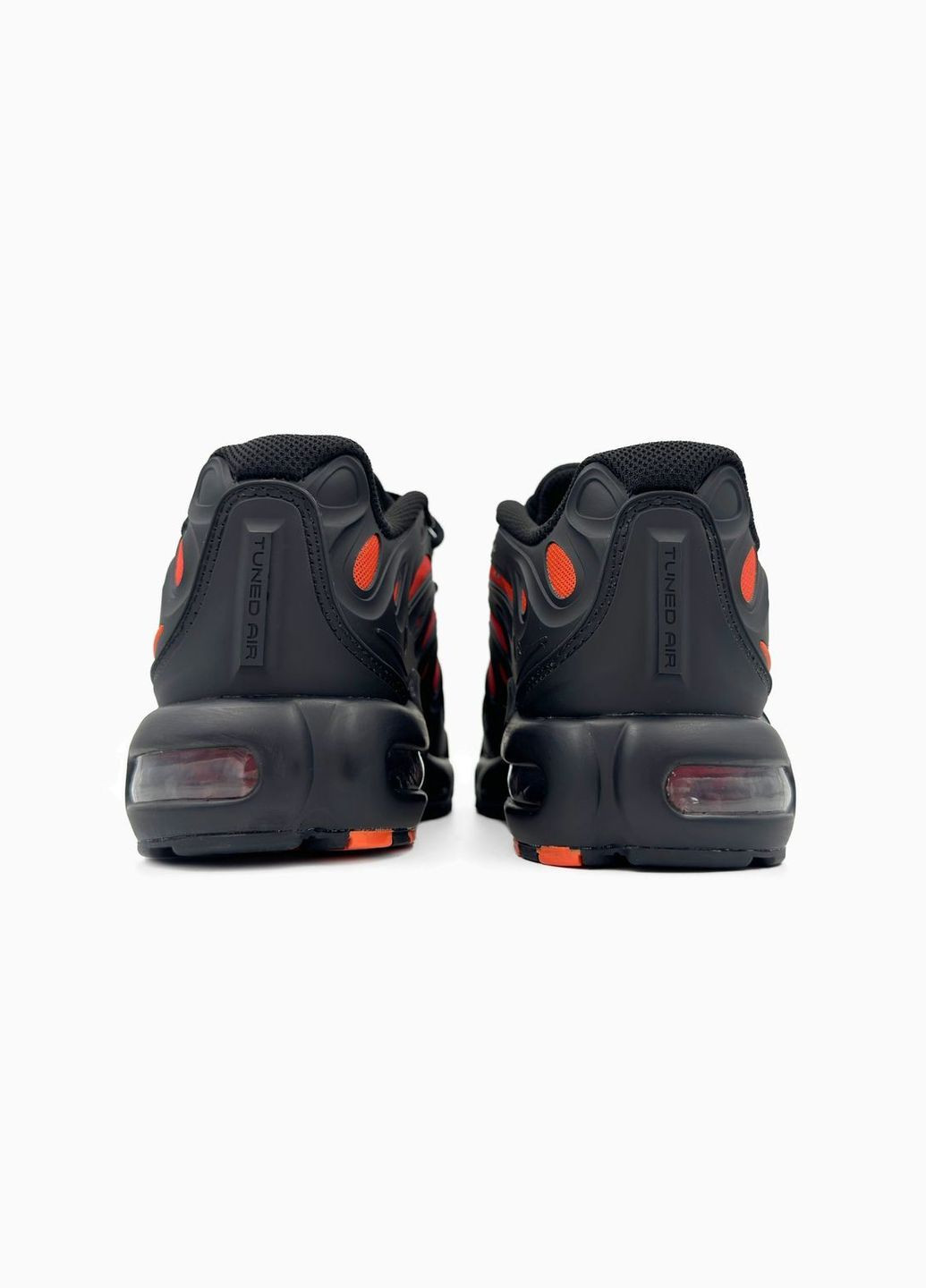 Черные демисезонные кроссовки мужские nike red/black No Brand Air Max Plus Drift