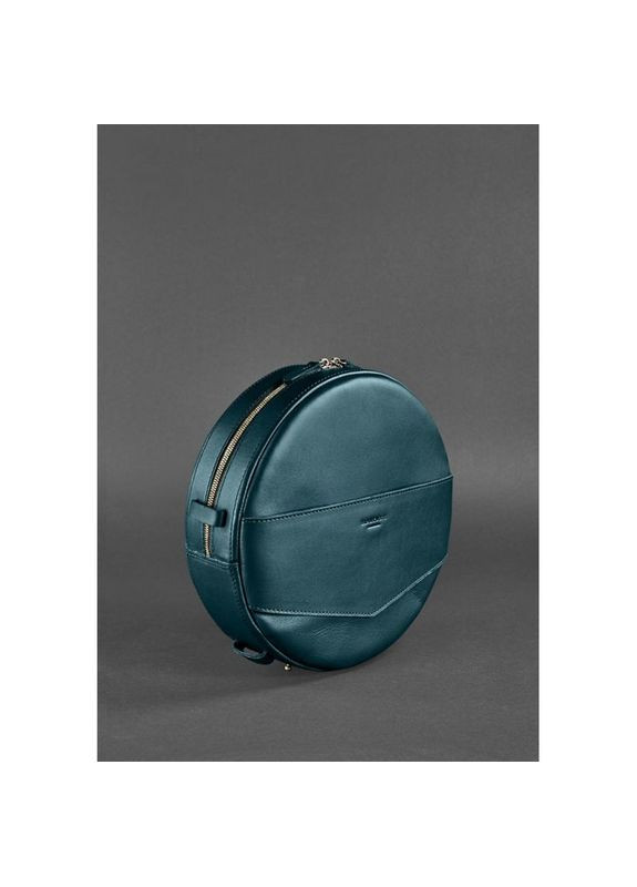 Сумка рюкзак женский кожаный Maxi зеленая BlankNote (301871652)