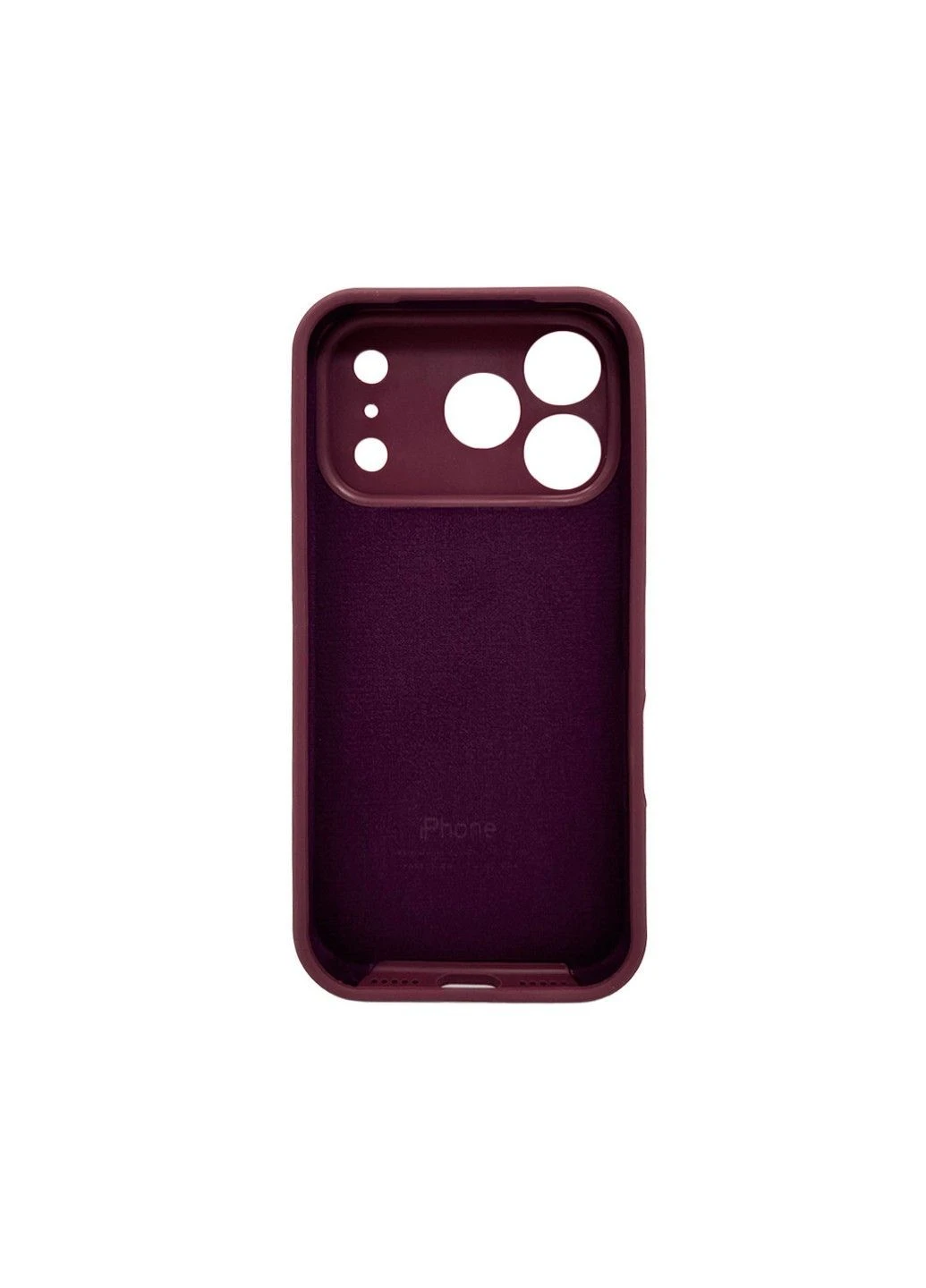 Силиконовый чехол с закрытой камерой для iPhone 17 Pro Choko No Brand (382768378)