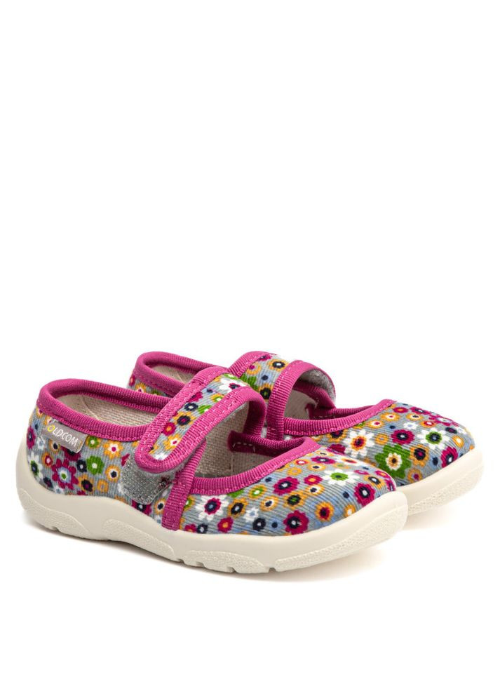 Бежевые тапочки детские tilda Oldcom