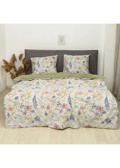 Постельное белье евро Ранфорс 24331-E 220х200 см Viluta (366574606)