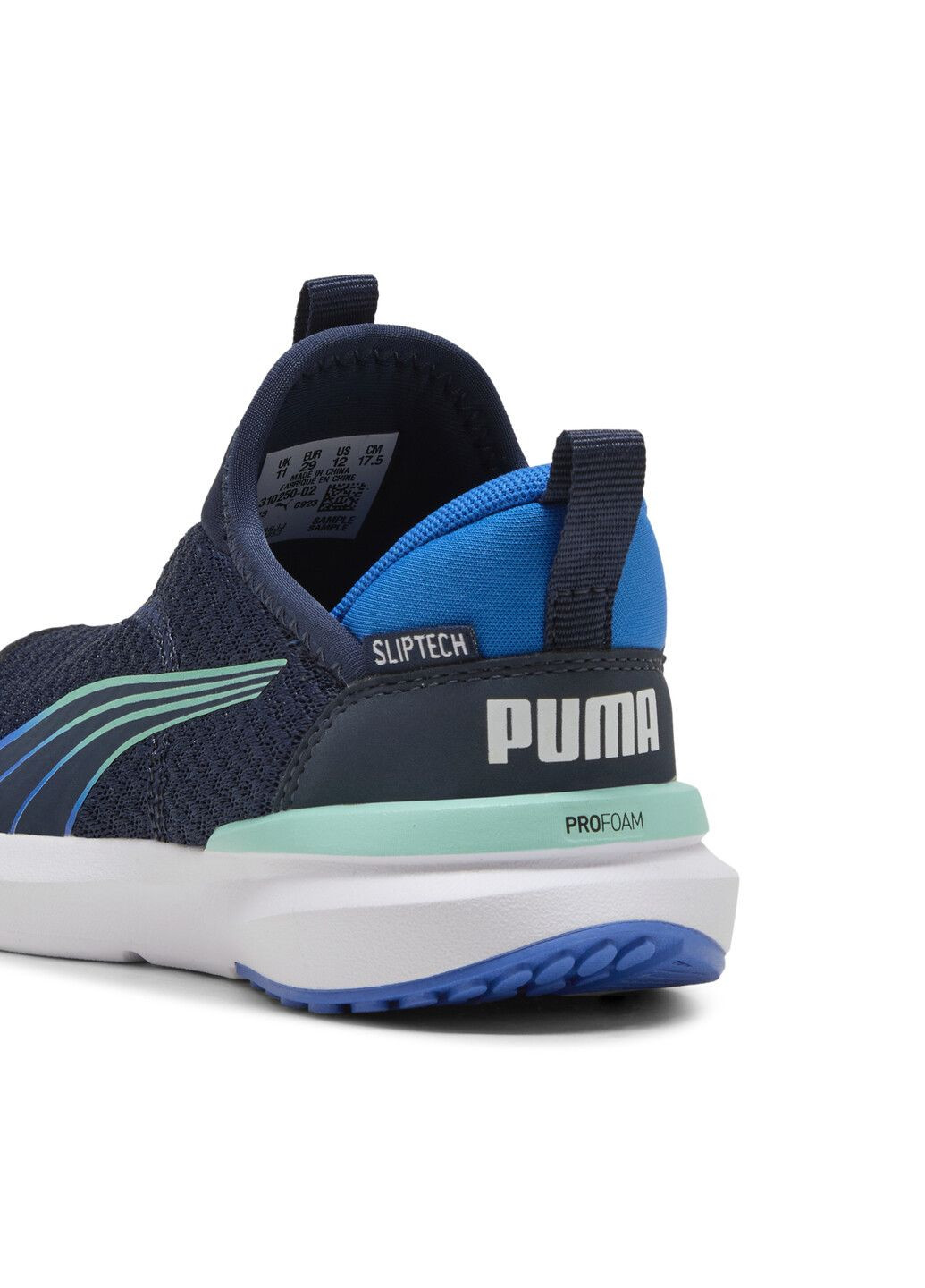 Синій всесезонні дитячі кросівки kruz profoam ease in running shoes toddler Puma