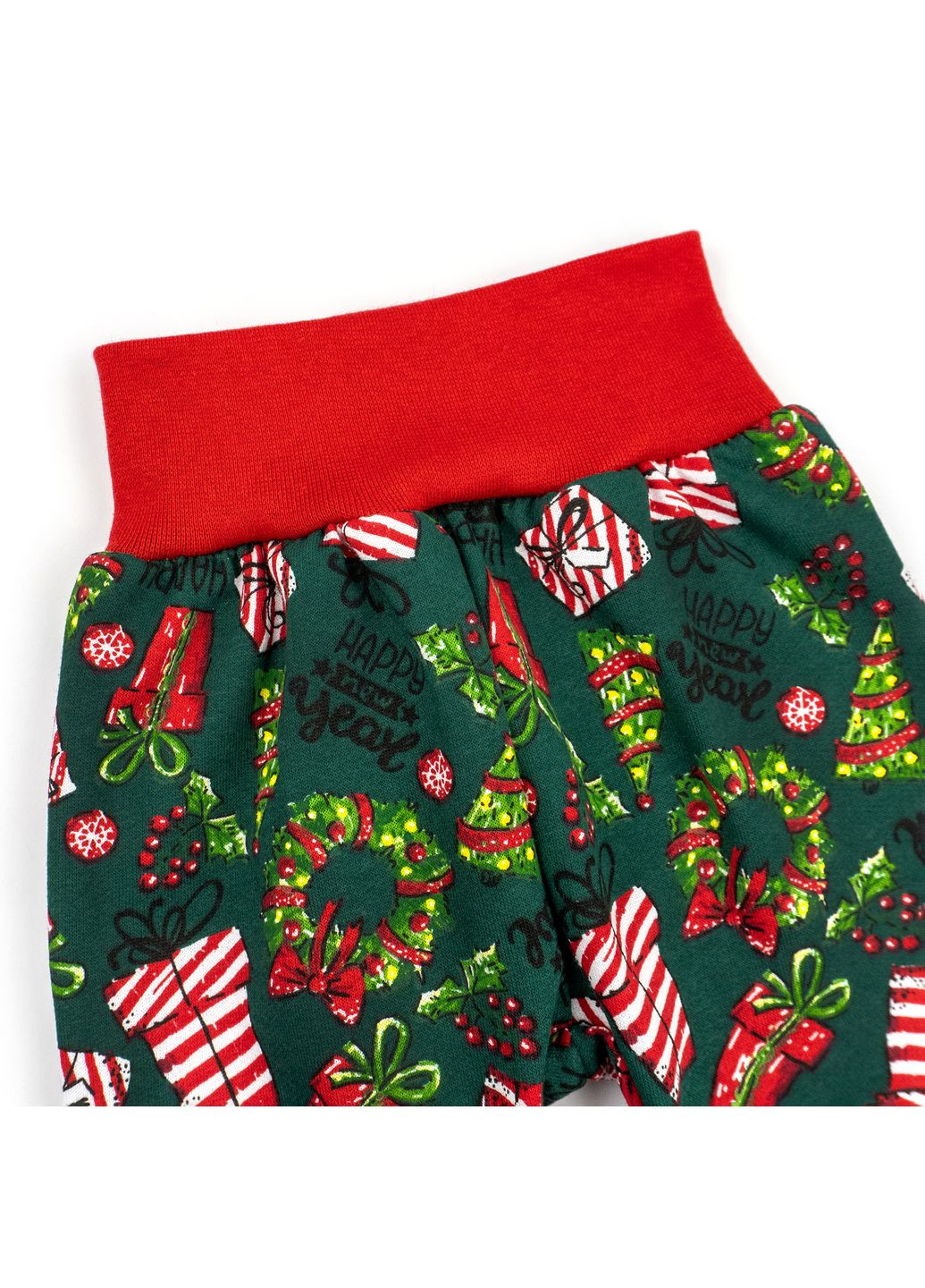 Красный демисезонный комплект для новорожденных с начесом dexter`s боди брюки шапочка christmas tree dexter's