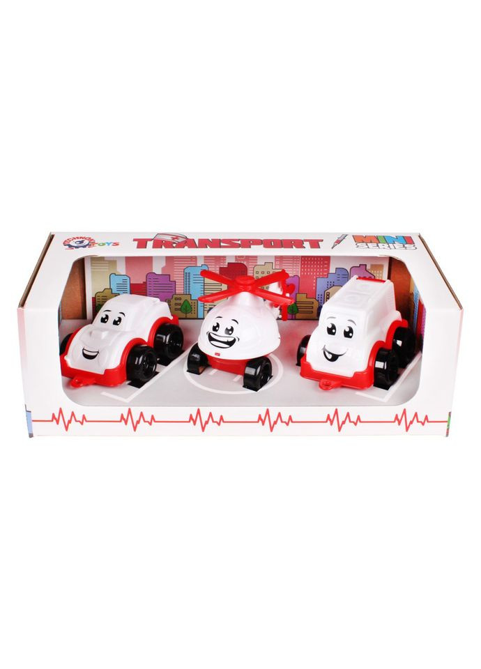 Гральний набір транспорту "Швидка допомога" 5811TXK ТехноК (301834704)