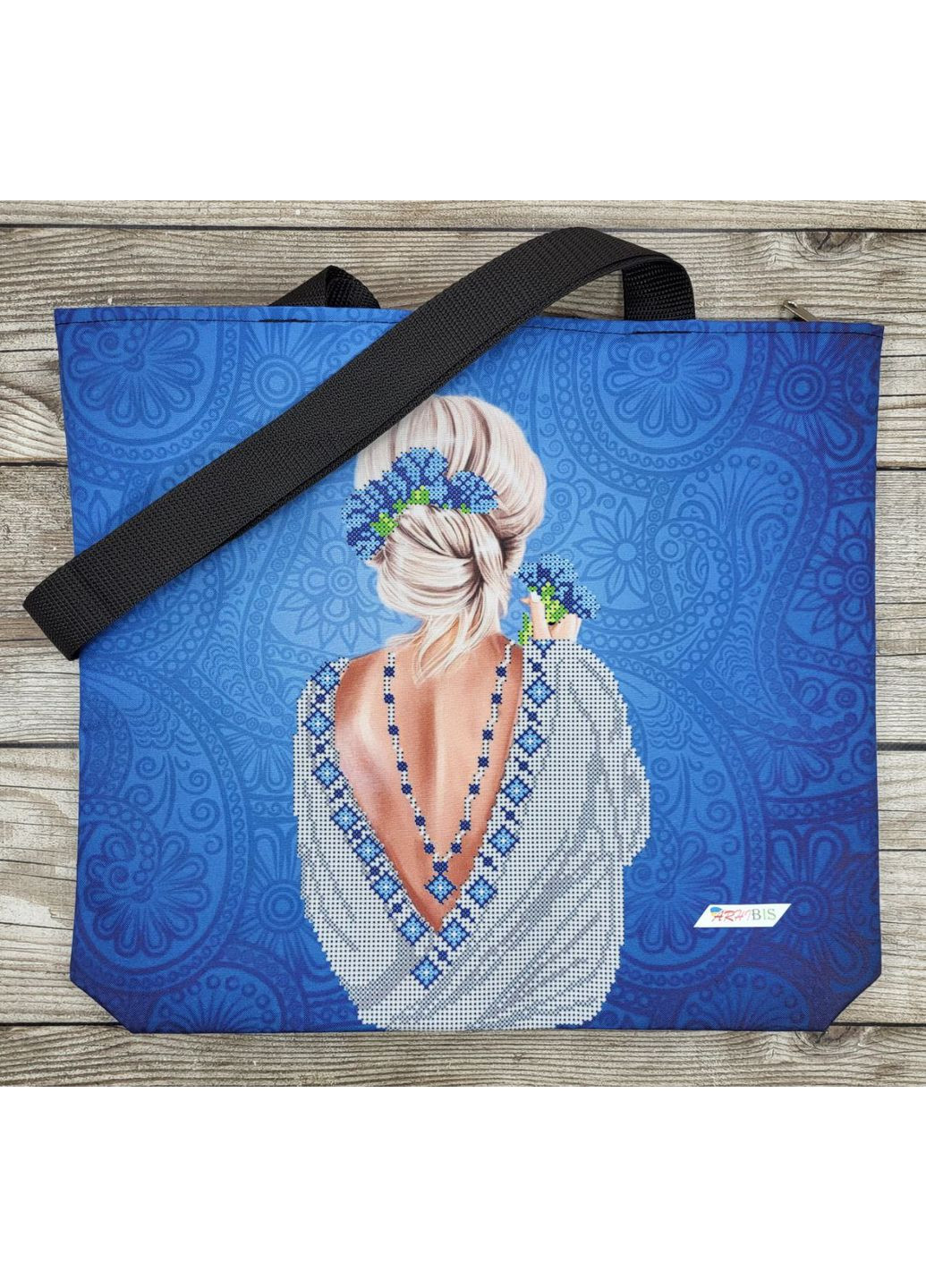 НАБОР ARHIBIS СВ186 Модница, набор для вышивки бисером шопера Dana (369666245)