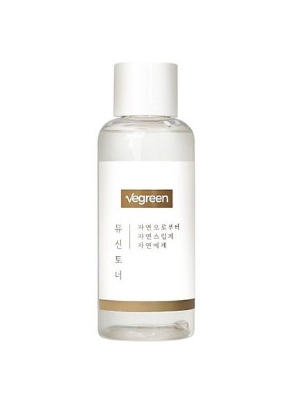Vegreen Тонер для обличчя з натуральним муцином Alcohol-Free Nature Mucin Essence Toner 150ml (2-1139925) — Крем, Південна Корея (369793455)