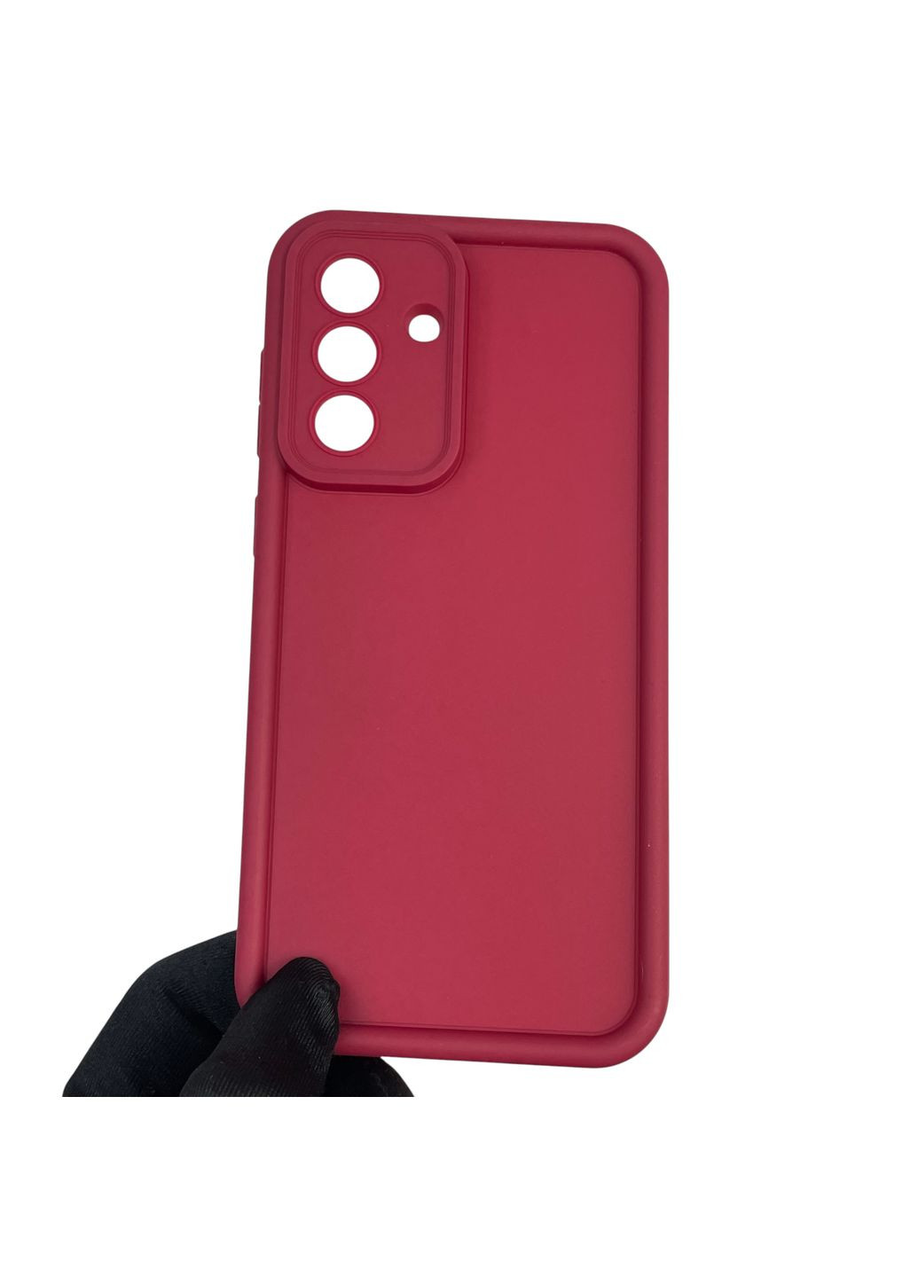 Чохол силіконовий Soft Touch для Galaxy A56 (SM-A566B) бордовий (Повний захист камери) Samsung (366386536)