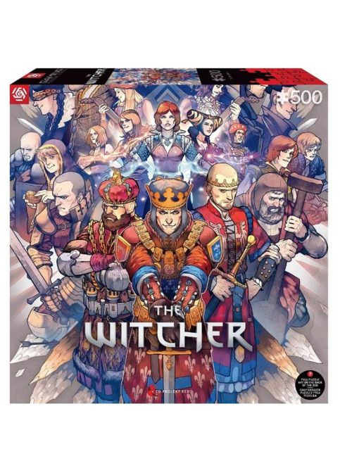 Пазлы Good Loot The Witcher Northern Realms 500 эл (5908305246756) GoodLoot (323239099)