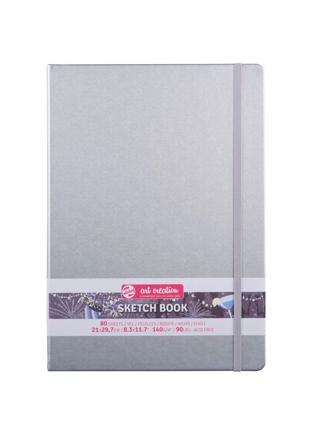 Блокнот для графики Talens Art Creation А4 140г/м2 80л Shiny Silver Royal Talens (386726153)