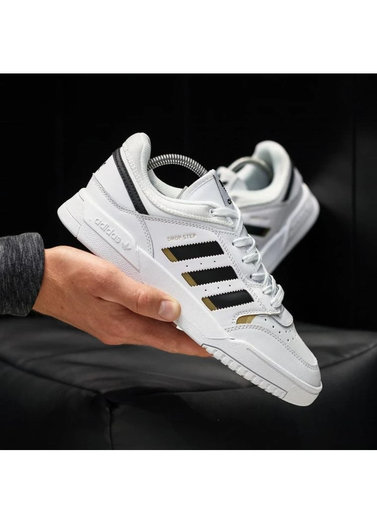 КРОСІВКИ ЖІНОЧІ ADIDAS DROP STEP WHITE LOW АДІДАС ДРОП СТЕП БІЛІ No Brand білі демісезони (391961823)