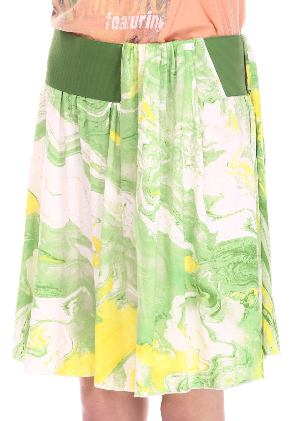 Зеленая повседневная юбка зеленый Miss Sixty