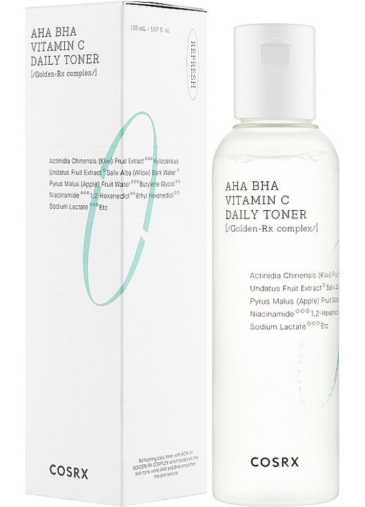 Освіжальний тонер Refresh AHA BHA VitaminC Daily Toner 150ml (786030-49376) COSRX (368632868)