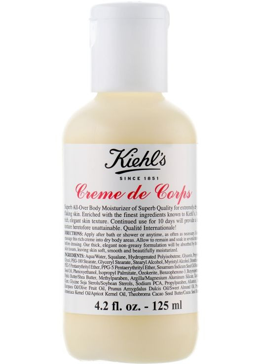 Увлажняющий лосьон для тела с маслом какао - Creme de Corps 250ml (463699-30184438) Kiehl's (369138006)
