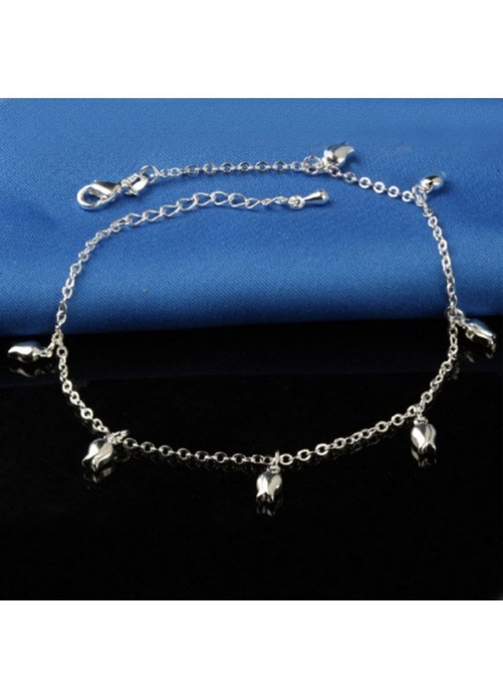 Жіночий браслет на ногу довжина регулюється до 26см BA-156 No Brand (299486566)