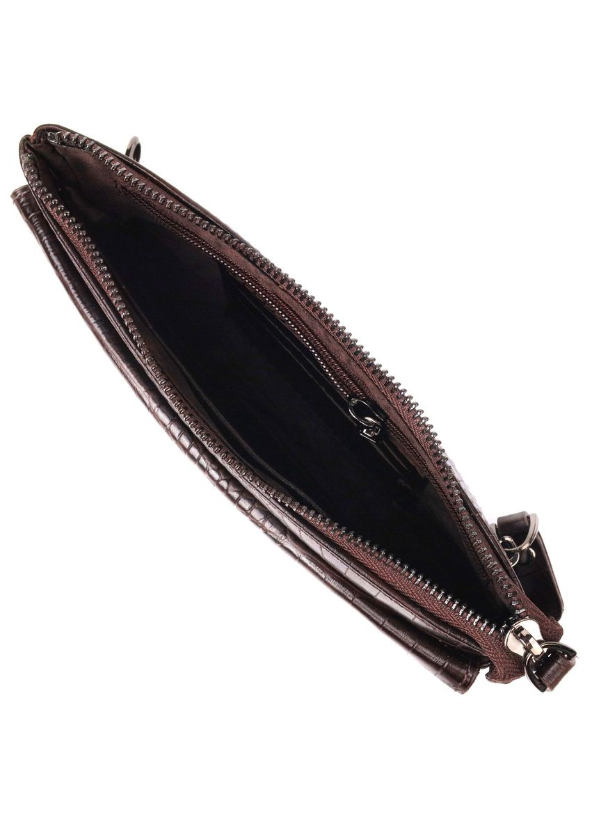 Клатч мужской кожаный 21547 Коричневый Canpellini (302009297)