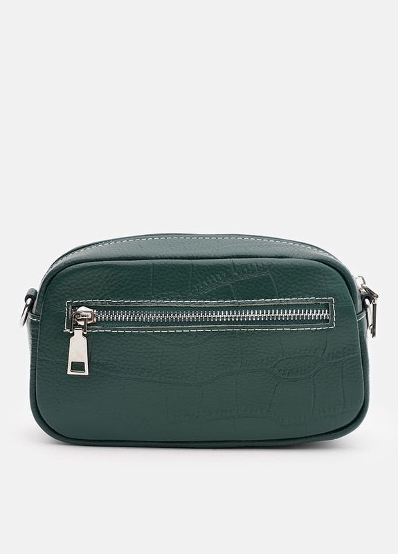 Сумка жіноча шкіряна через плече K1FB-59 Зелений Keizer (302009057)