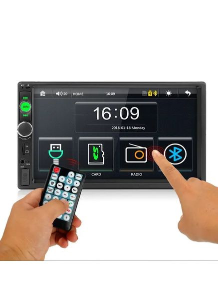 Автомагнитола CML-PLAY 7010B 2DIN с пультом ДУ (сенсорный экран) No Brand (370622245)