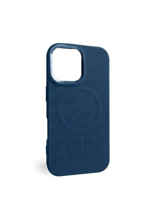 Чохол MagSafe силіконовий для iPhone blue No Brand 16 (393450236)