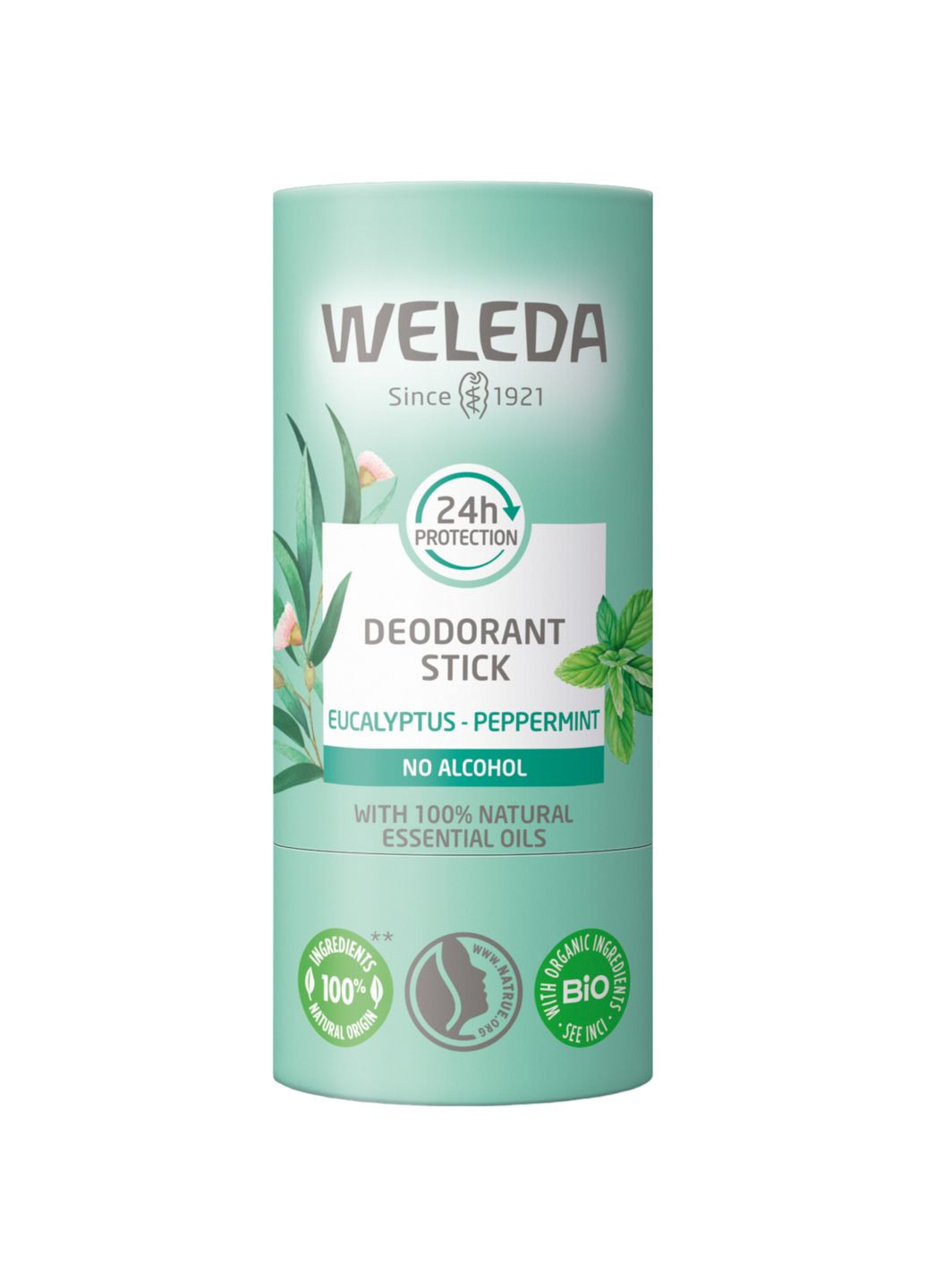 Дезодорант-стік Eucalyptus-Peppermint, 50 г Weleda 006904X9 (328396160)
