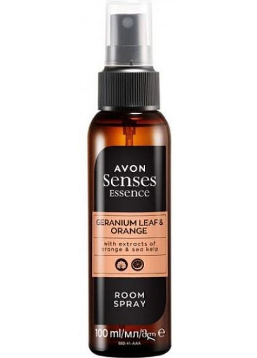 Освежитель воздуха "Герань и апельсин" Senses Essence Geranium Leaf & Orange Room Spray 100ml Avon (368649093)