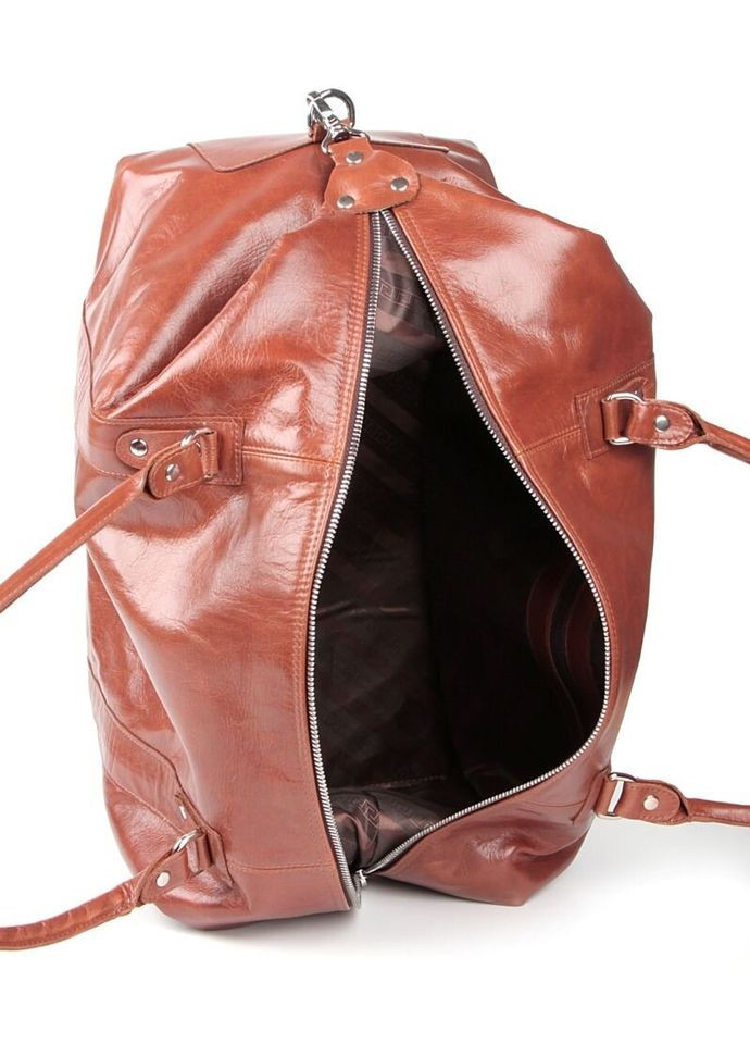 Сумка дорожня SHVIGEL руда з натуральної шкіри (sku_00882) No Brand (327820213)