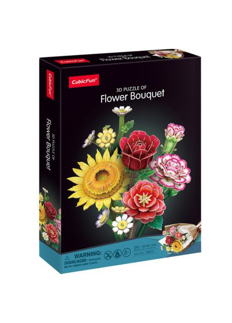 Трехмерный пазл Букет цветов Весенний (P867h) CubicFun (370623987)
